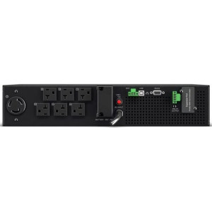CyberPower OL2K2RTHD Rack or 2U Tower UPS, optional RM Card, UL Rated, LCD panel, 6 NEMA 5-20R & 1 NEMA L5-20R, Switchable
